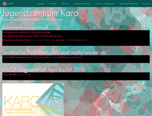 Tablet Screenshot of jz-karo.de